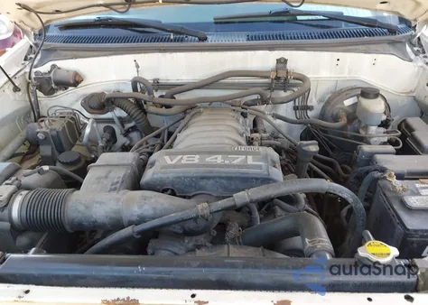 2004 Toyota Sequoia Limited V8 z USA, uszkodzony, nr VIN 5TDBT48AX4S219443